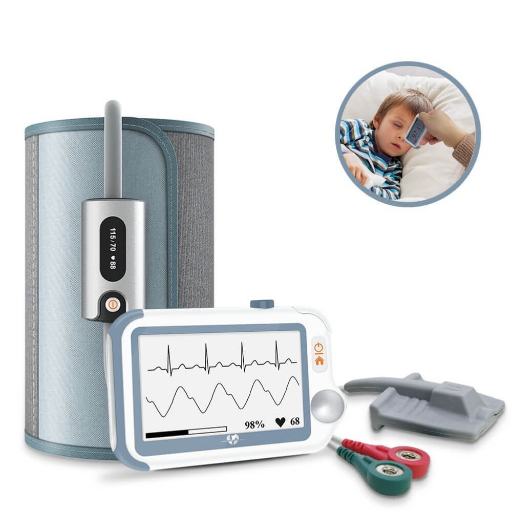 WiFi Blood Pressure Monitor with EKG. Average 3 Blood Pressure
